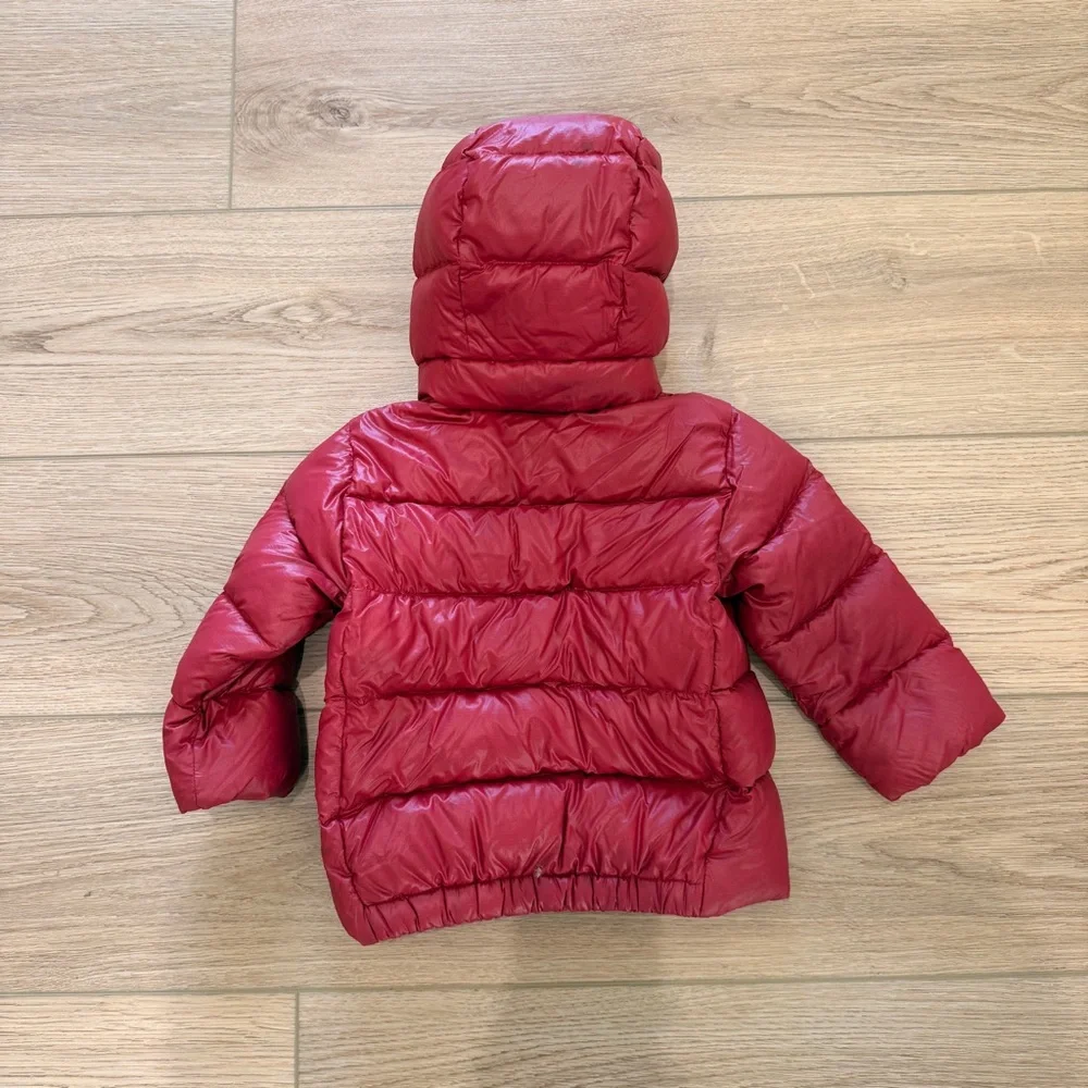 Patagonia Baby Hi Loft Down Jacket Red - Picture 3 of 3